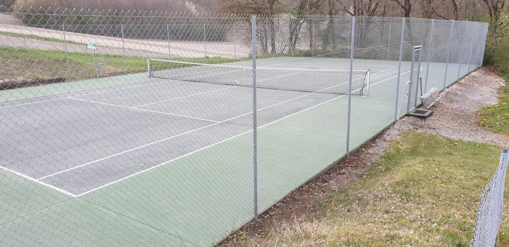Tennis Court Cleaning