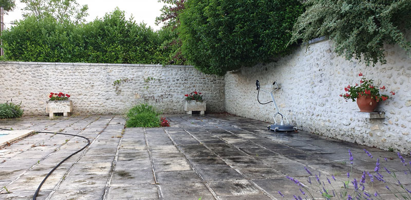 Swimming Pool Terrace Cleaning
