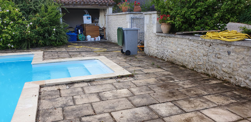 Swimming Pool Terrace Cleaning